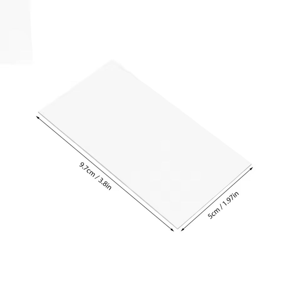 Pancake bulk clear lenses 100 pcs