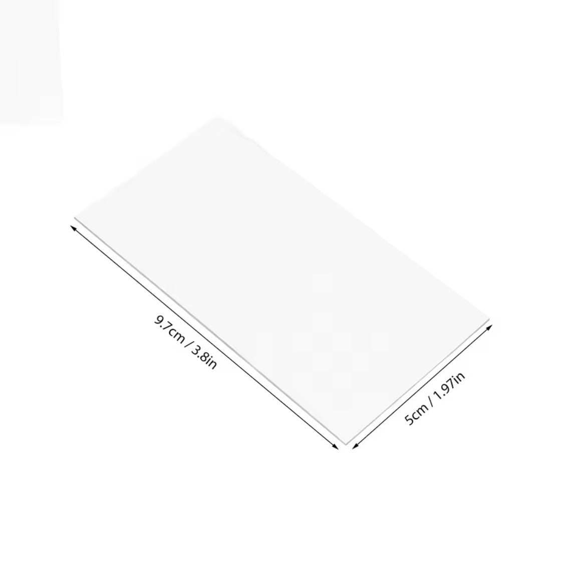 Pancake bulk clear lenses 100 pcs